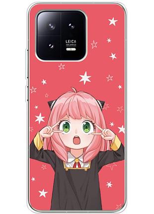 Чохол силіконовий з картинкою на xiaomi 13 (аніме, anime)