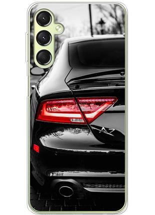 Чохол силіконовий з картинкою на samsung galaxy a24 (a245) (машина, audi a7)
