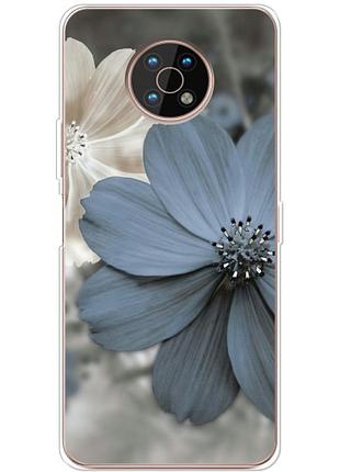 Чохол силіконовий з картинкою на nokia g50 (квітка гербера)