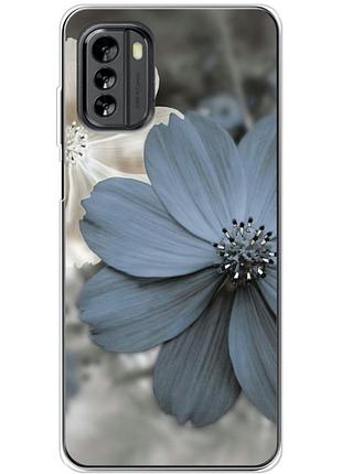 Чехол силиконовый с картинкой на nokia g60 (цветок гербера)