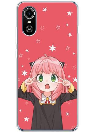 Чехол силиконовый с картинкой на zte blade a31 plus (аниме, anime)