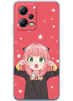 Чохол силіконовий з картинкою на xiaomi poco x5 5g (аніме, anime)