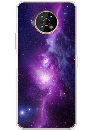 Чехол силиконовый с картинкой на nokia g50 (космос)
