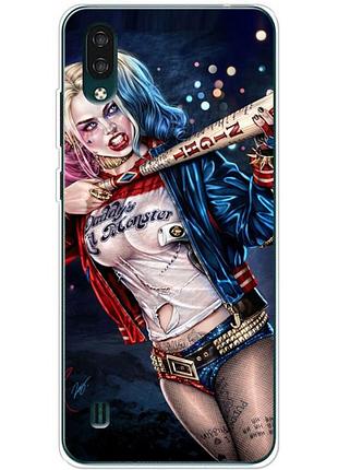 Чохол силіконовий з картинкою на zte blade a51 lite (харли квинн, harley quinn)