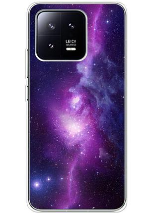 Чехол силиконовый с картинкой на xiaomi 13 (космос)