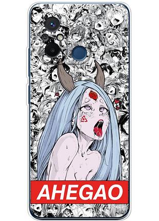 Чехол силиконовый с картинкой на xiaomi redmi 12c (аниме, anime)