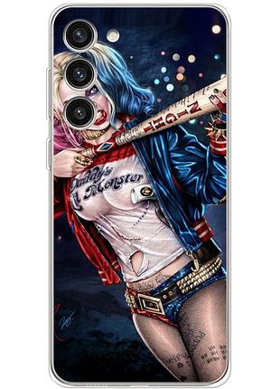 Чохол силіконовий з картинкою на samsung galaxy s23 plus (s916) (харли квинн, harley quinn)