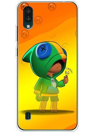 Чохол силіконовий з картинкою на zte blade a51 lite (бравл старс, brawl stars)