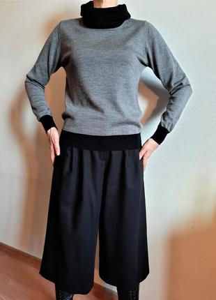 Шерстяной свитер моргано (италия), размер 442 фото