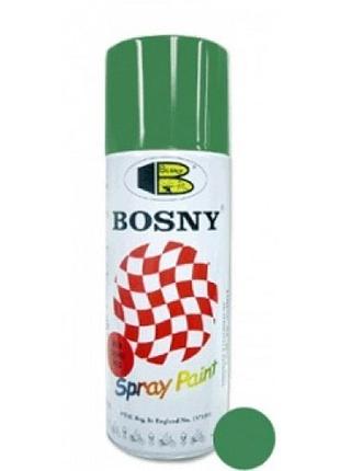 Акрилова аерозольна фарба bosny зелена хонда 400 мл