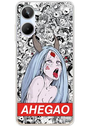 Чехол силиконовый с картинкой на realme 10 4g (аниме, anime)
