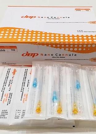 Jbp nanocannula нано-канюли 25g x 70mm (космитические)