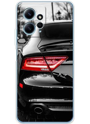 Чехол силиконовый с картинкой на xiaomi redmi note 12 4g (машина, audi a7)