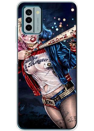 Чохол силіконовий з картинкою на nokia g22 (харли квинн, harley quinn)