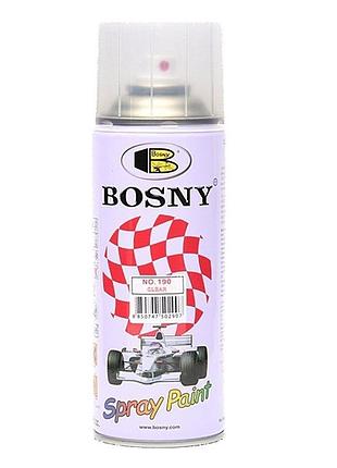 Акриловий аерозольний лак bosny глянсовий 400 мл