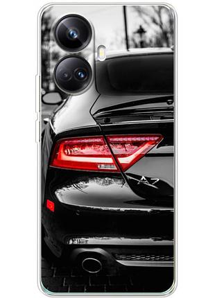 Чохол силіконовий з картинкою на realme 10 pro plus (машина, audi a7)