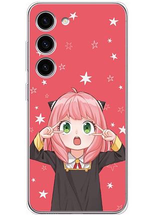 Чохол силіконовий з картинкою на samsung galaxy s23 (s911) (аніме, anime)