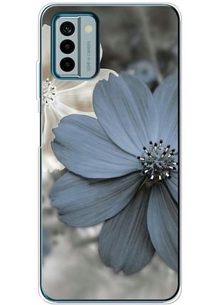 Чехол силиконовый с картинкой на nokia g22 (цветок гербера)