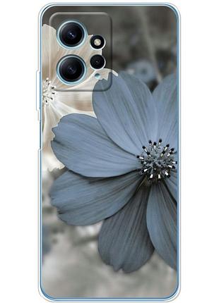 Чехол силиконовый с картинкой на xiaomi redmi note 12 4g (цветок гербера)