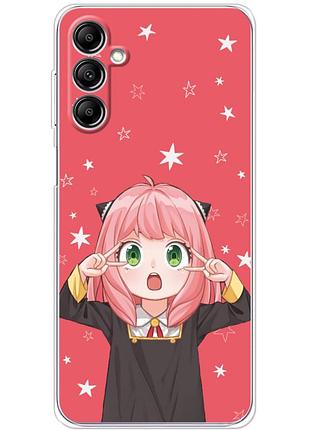 Чехол силиконовый с картинкой на samsung galaxy a14 5g (a146) (аниме, anime)