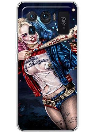 Чехол силиконовый с картинкой на xiaomi mi 11 ultra (харли квинн, harley quinn)