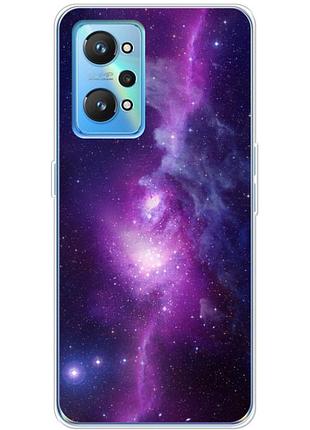 Чохол силіконовий з картинкою на realme gt2 (космос)