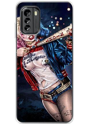Чохол силіконовий з картинкою на nokia g60 (харли квинн, harley quinn)