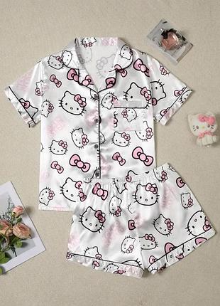 Стильна жіноча піжама hello kitty 😺 🎀