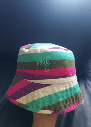 Женская хлопковая двухсторонняя панама roxy