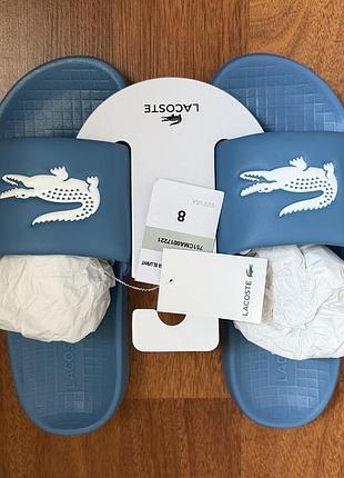 Шльопанці lacoste оригінал