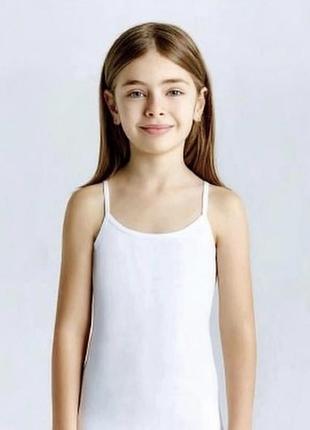 Дитячі майки на бретельках від 2-х до 14 рочків