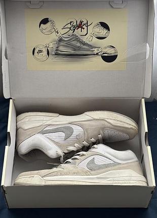 Air jordan stadium 90 белые с серыми вставками размер 49