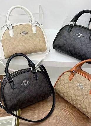 Женская сумка coach в расцветках, сумка коач, сумочка coach, кросс боди, сумка через плечо, крос боди