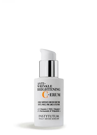 Instytutum anti-wrinkle brightening c-erum суперконцентрированный серум с витамином c (15% thd) 30 мл