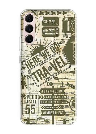 Чехол на samsung galaxy s22 :: путешествия (принт 324)