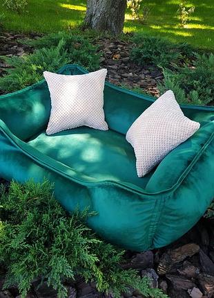 Лежанка "comfort" (лежак) для тварин кошек та собак 800, 600