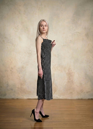 Коктейльна сукня в горошок zara