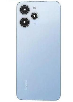 Задняя крышка xiaomi 12 blue (со стеклом камеры) (original prc)