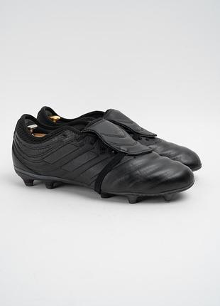Бутсы мужские кожаные adidas copa gloro 19.2 fg черные размер 46