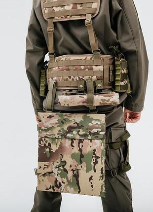 Поджопник военный, тактическое сидение, каремат оксфорд, мультикам