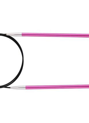 Спиці кругові zing knitpro, 80 см, 6.50 мм, 47134