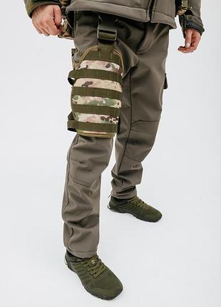 Розвантаження зі стропами моллі, настегенна платформа мультикам cordura, мультиків