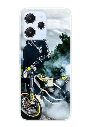 Чехол на xiaomi redmi 12 :: мото драйв (принт 68)