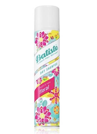 Сухий шампунь batiste bright & lively floral dry shampoo