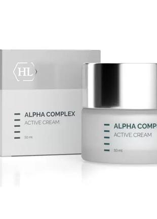 Активный крем holy land cosmetics alpha complex active cream 50 мл