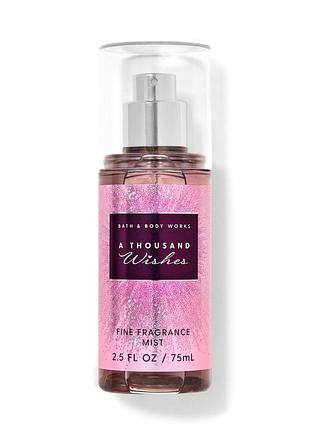 Парфумований спрей для тіла bath & body works a thousand wishes travel mist