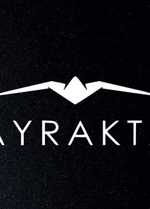 Наклейка на авто байрактар 25х90см