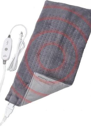 Масажна підстилка massaging weighted heating pad (ly66) (w65) 30,5*50 см