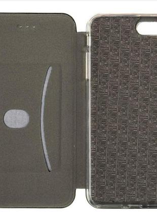 Чехол-книжка с рисунком для apple iphone 7 plus, iphone 8 plus черный :: сердечка розовые (принт 78) 4