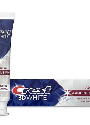 Відбілююча зубна паста crest 3d white glamorous white toothpaste
